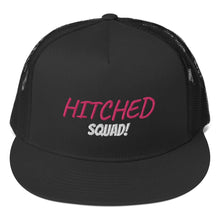 Load image into Gallery viewer, Hitched Squad Trucker Cap (Pink&amp;White Stitch)
