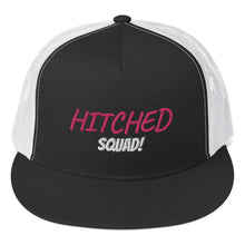 Load image into Gallery viewer, Hitched Squad Trucker Cap (Pink&amp;White Stitch)
