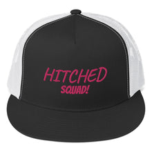 Load image into Gallery viewer, Hitched Squad Trucker Cap (Pink Stitch)
