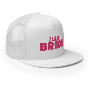 T.E.A.M BRIDE Trucker Cap (Pink Stitch)