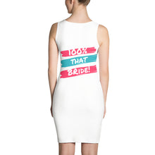 Load image into Gallery viewer, 100% THAT BRIDE BODYCON DRESS
