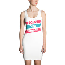 Load image into Gallery viewer, 100% THAT BRIDE BODYCON DRESS
