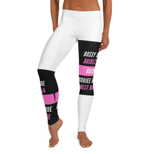 Load image into Gallery viewer, Pink &amp; Black Bride Chronicle Leggings
