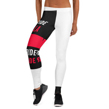 Load image into Gallery viewer, One-Sided Scatter Bride (Red/Black) Leggings
