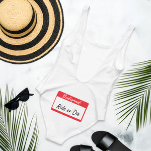 Ride Or Die One-Piece Swimsuit