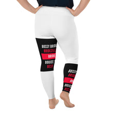 Load image into Gallery viewer, Red &amp; Black Bride Chronicles PLUS SIZE  Size Leggings
