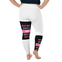 Load image into Gallery viewer, Pink &amp; Green Bride Chronicles PLUS SIZE Leggings
