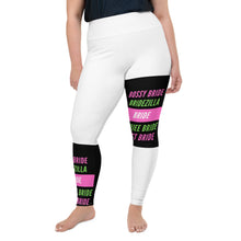Load image into Gallery viewer, Pink &amp; Green Bride Chronicles PLUS SIZE Leggings
