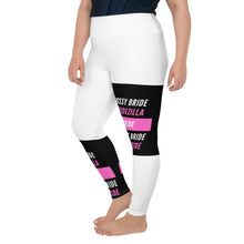 Load image into Gallery viewer, Pink &amp; Black Bride Chronicles PLUS SIZE Leggings
