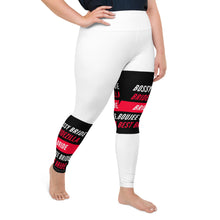 Load image into Gallery viewer, Red &amp; Black Bride Chronicles PLUS SIZE  Size Leggings
