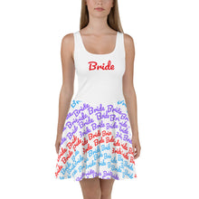 Load image into Gallery viewer, Color Me Fun Bride Skater Dress
