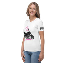 Load image into Gallery viewer, Biker Bride of Love Women&#39;s T-shirt (white)
