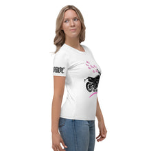 Load image into Gallery viewer, Biker Bride of Love Women&#39;s T-shirt (white)
