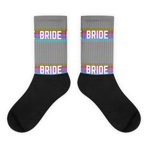 Bride Rainbow Socks