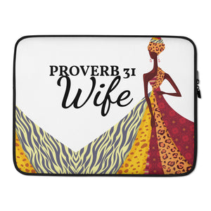 Proverb 31 Wife  Laptop Sleeve