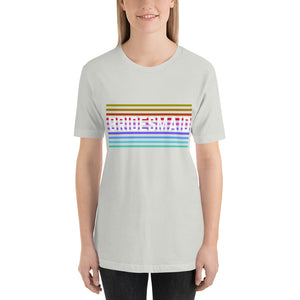 Rainbow Bridesmaid Short-Sleeve Unisex T-Shirt