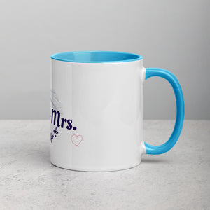 Miss to Mrs Mug with Color Inside