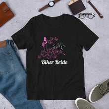 Load image into Gallery viewer, Lady in the Day, Biker By Night! Short-Sleeve Unisex T-Shirt
