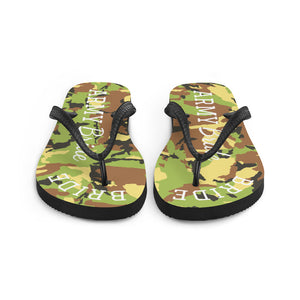 Army Bride Flip-Flops