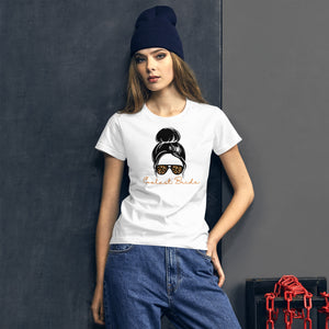 Coolest Bride Fitted sleeve t-shirt